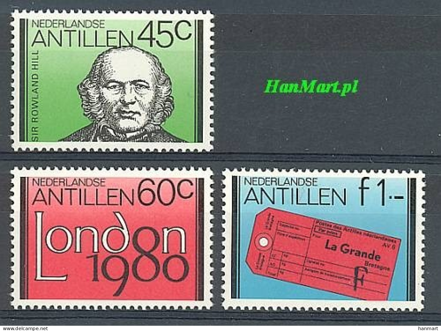 Netherlands Antilles 1980 Mi 419-421 MNH  (ZS2 DTA419-421) - Autres & Non Classés