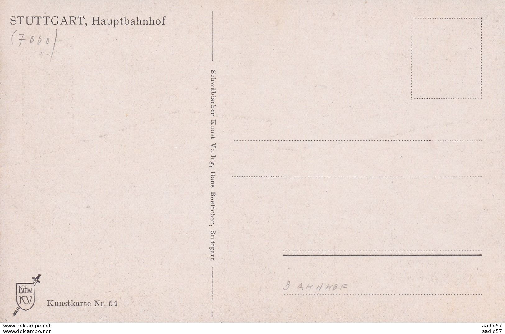 Stuttgart Hauptbahnhof Strassenbahnen Tramway Stuttgart - Strassenbahnen