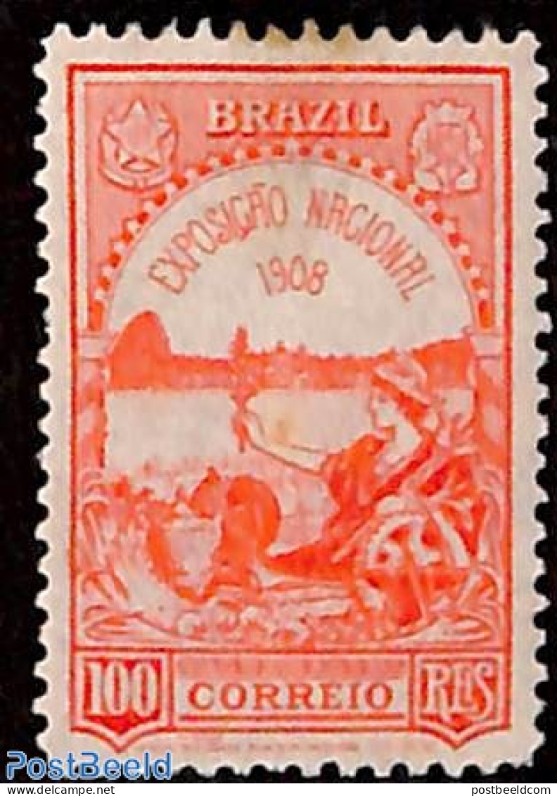 Brazil 1908 Country Exposition 1v, Unused (hinged) - Ongebruikt