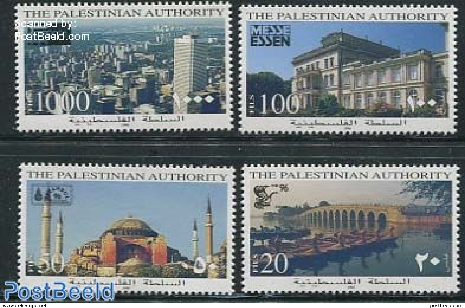 Palestinian Terr. 1996 Stamp Expositions 4v, Mint NH, Philately - Palestina