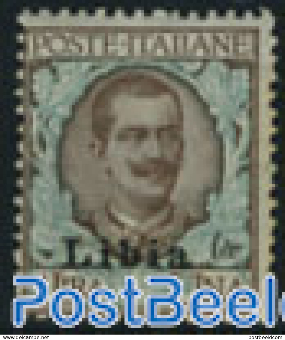Italian Lybia 1915 1L, Stamp Out Of Set, Mint NH - Libië