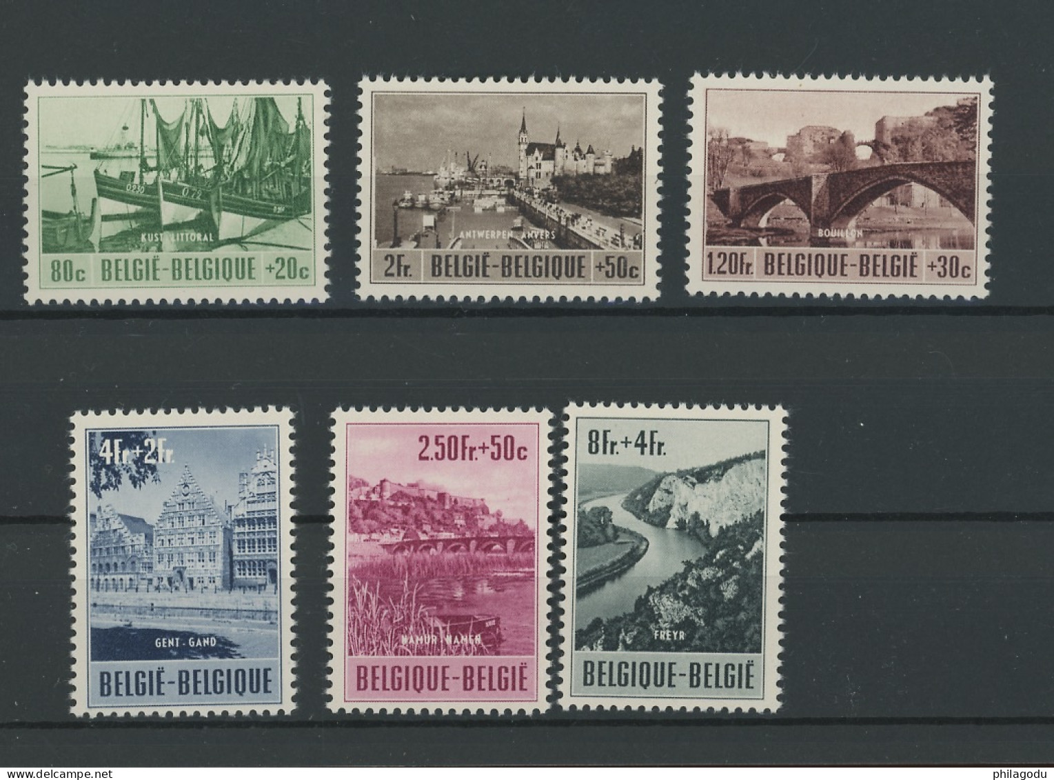 918/923 **. Tourisme En 1953 **. Cote 95,-€ - Unused Stamps