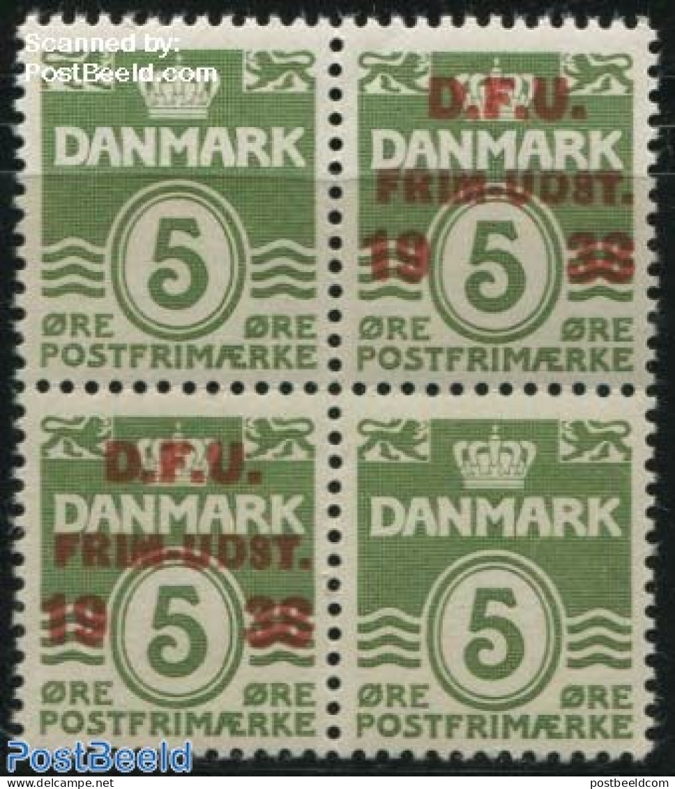 Denmark 1938 Philatelists Day Block Of 4 [+], Mint NH, Philately - Ungebraucht