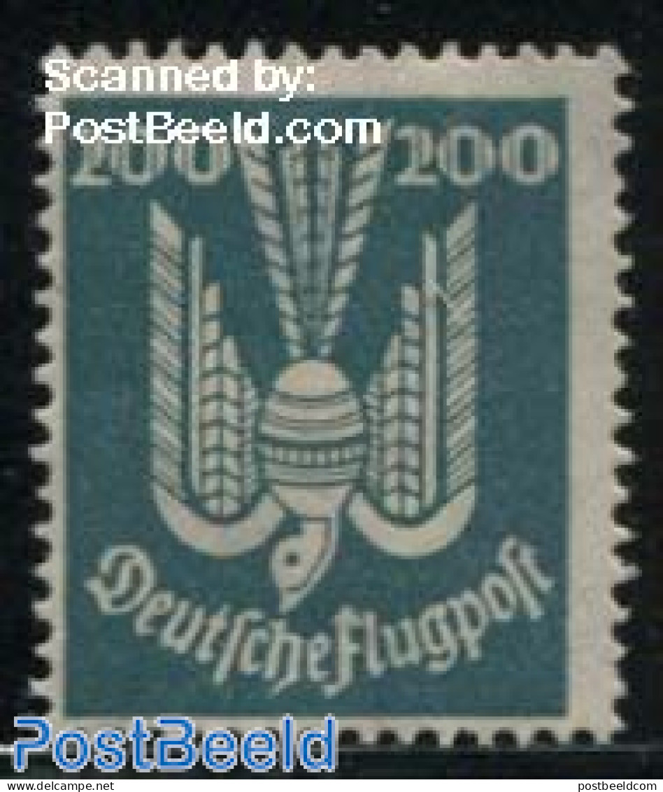 Germany, Empire 1924 200Pf, Stamp Out Of Set, Unused (hinged) - Nuovi