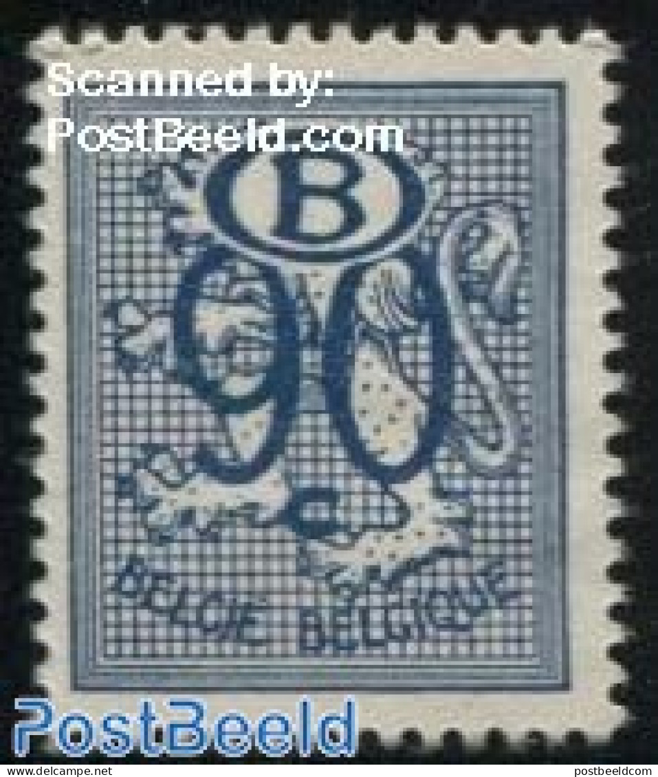 Belgium 1952 90c, On Service, Stamp Out Of Set, Mint NH - Autres & Non Classés