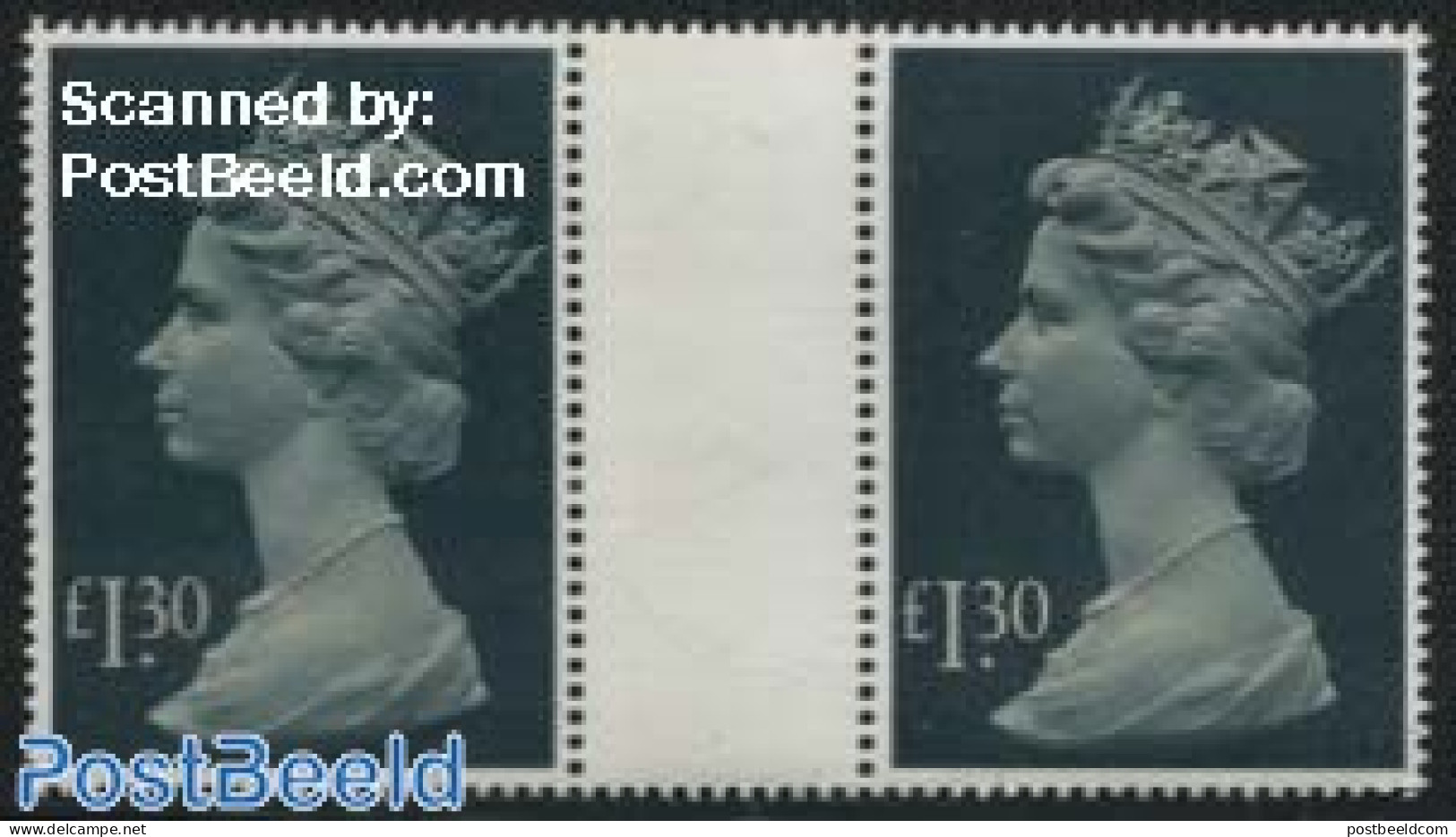 Great Britain 1983 Definitive 1v, Gutterpair, Mint NH - Ongebruikt