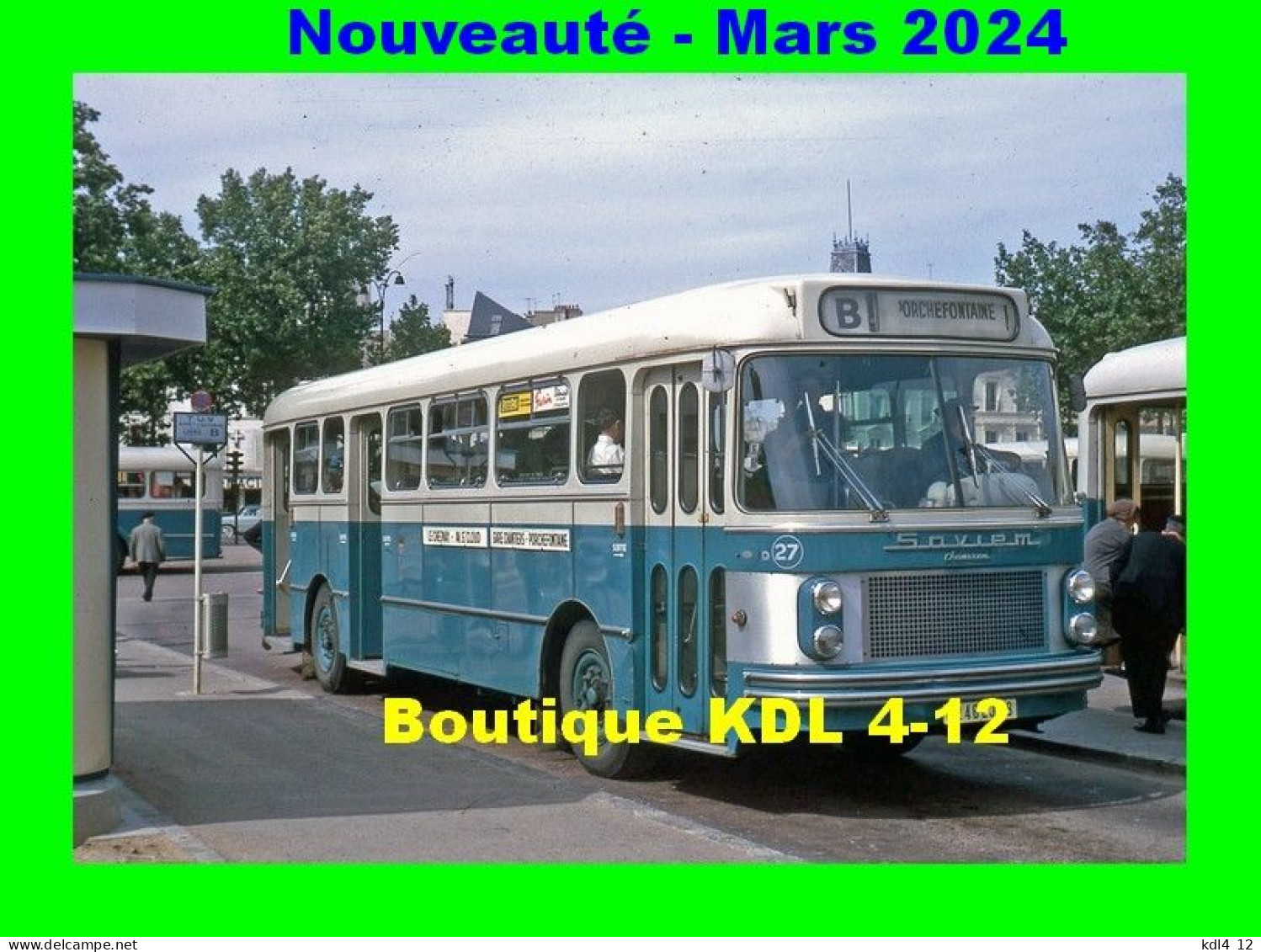 ACACF Car 73 - Autobus Saviem SC 2 - VERSAILLES - Yvelines - TUV - Autobús & Autocar