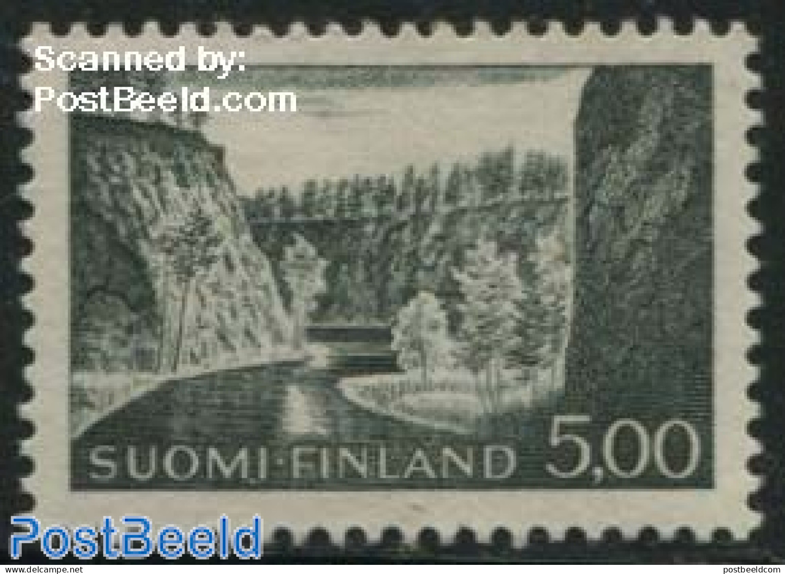 Finland 1964 5.00M, Normal Paper, Stamp Out Of Set, Mint NH - Nuevos