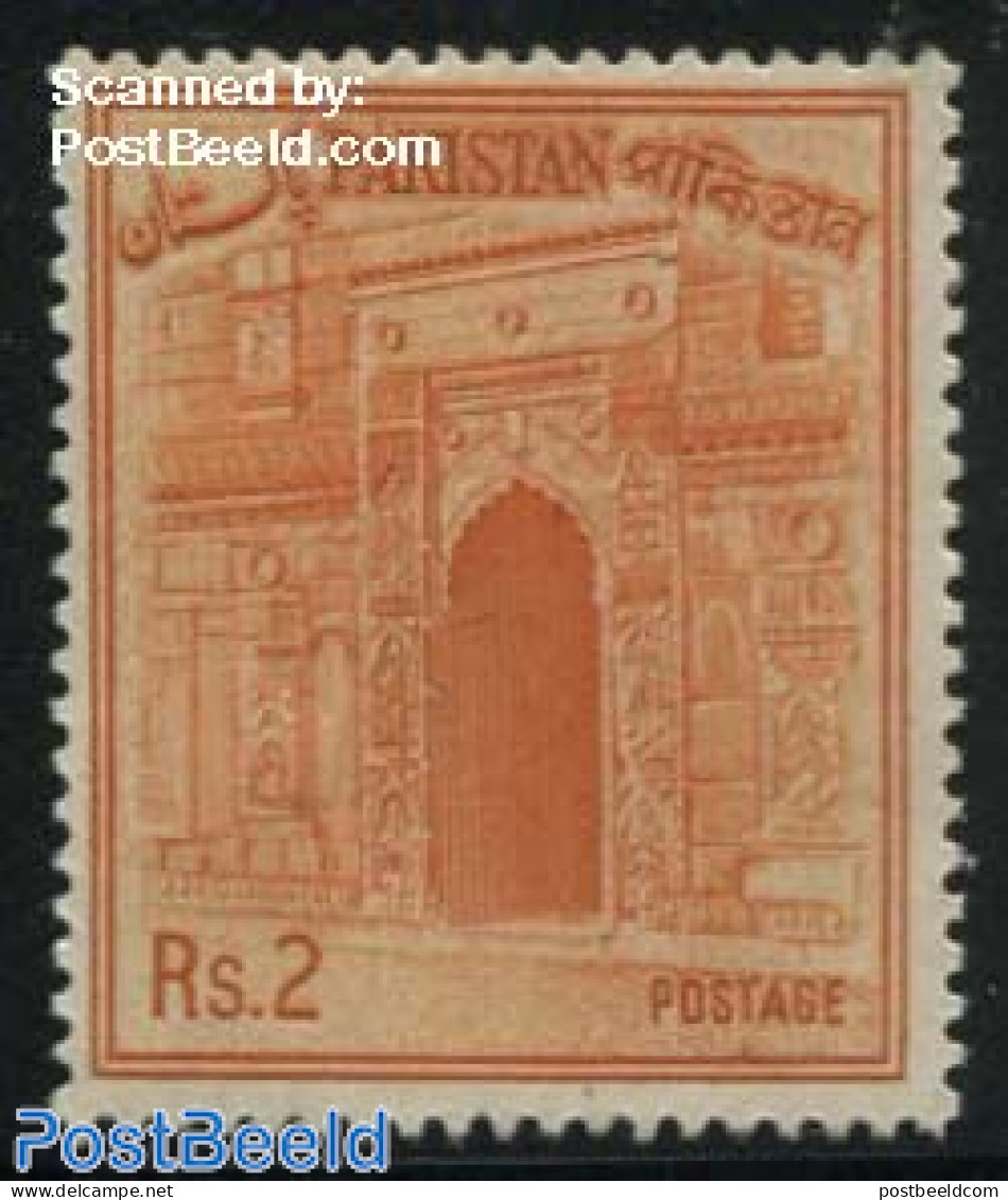 Pakistan 1961 2R, Stamp Out Of Set, Mint NH - Pakistán