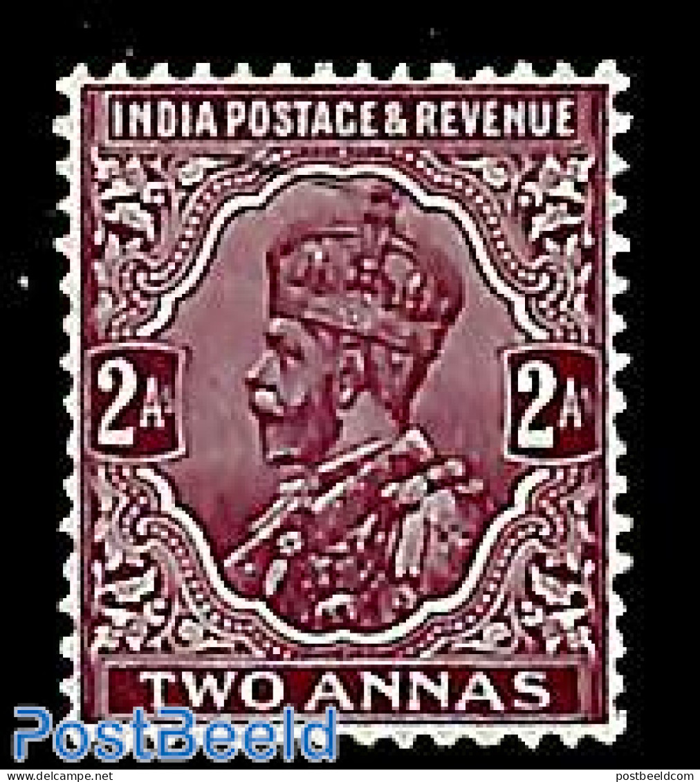 India 1926 2A, Stamp Out Of Set, Unused (hinged) - Unused Stamps