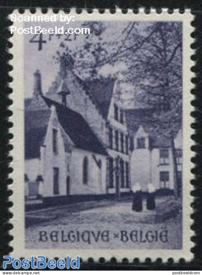 Belgium 1954 4F, Stamp Out Of Set, Unused (hinged) - Neufs