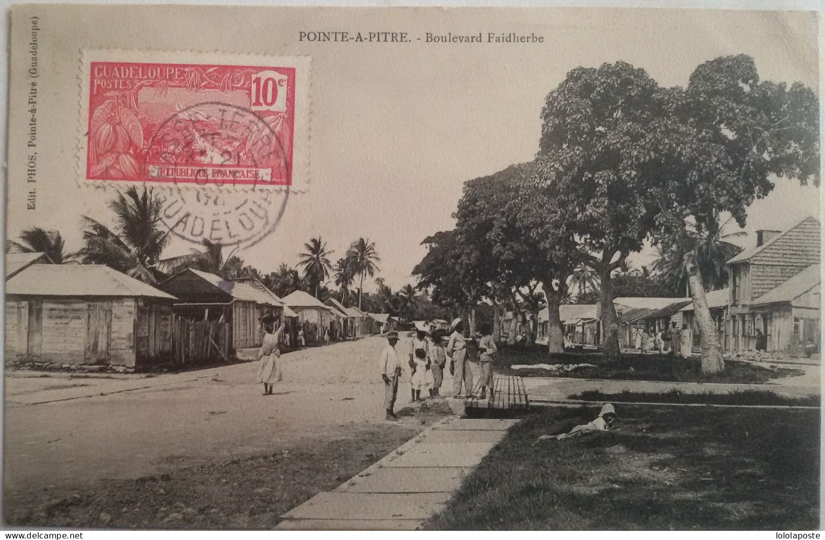 GUADELOUPE - POINTE-A-PITRE - Boulevard  Faidherbe - Pointe A Pitre