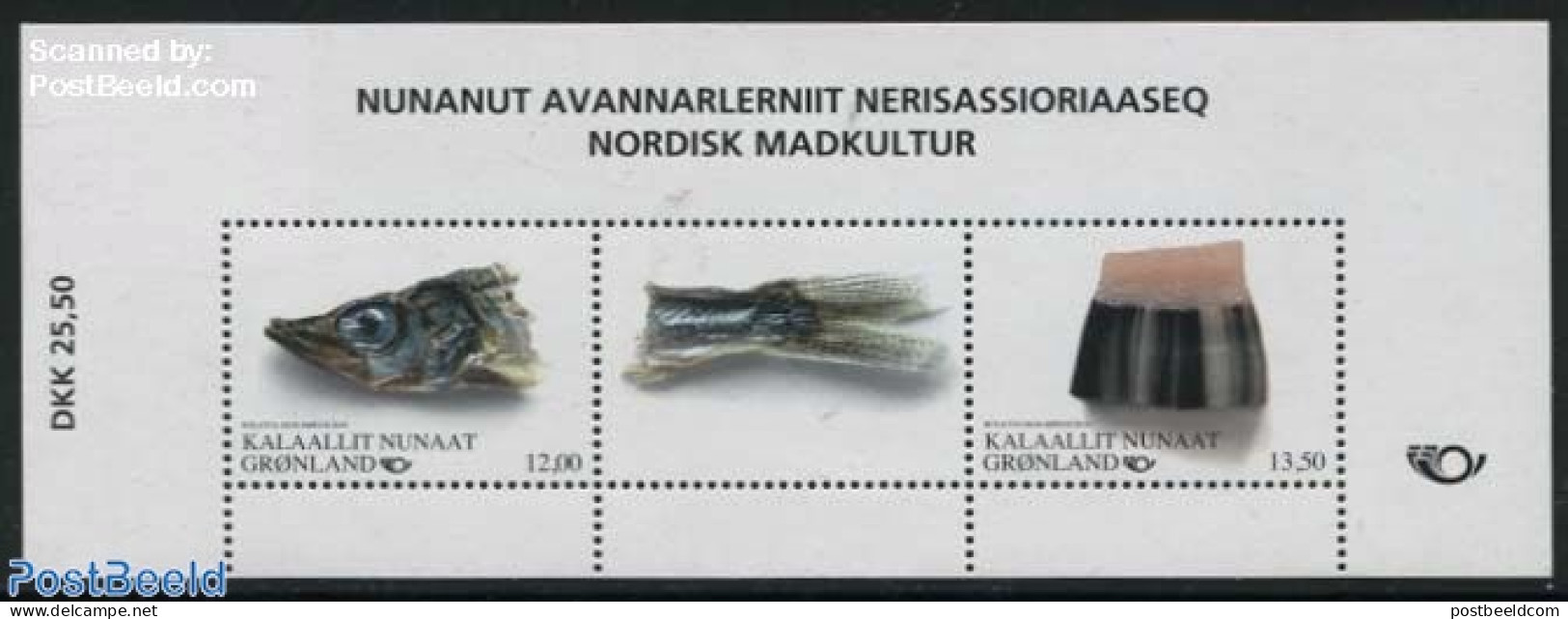 Greenland 2016 Norden, Food Culture S/s, Mint NH, Health - History - Nature - Food & Drink - Europa Hang-on Issues - F.. - Unused Stamps