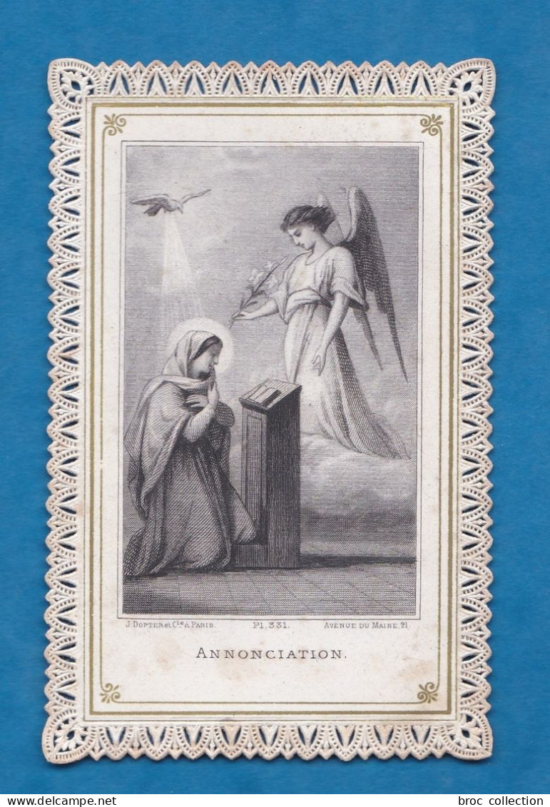 Annonciation, Canivet, éd. J. Dopter Et Cie, Pl. 331 - Andachtsbilder