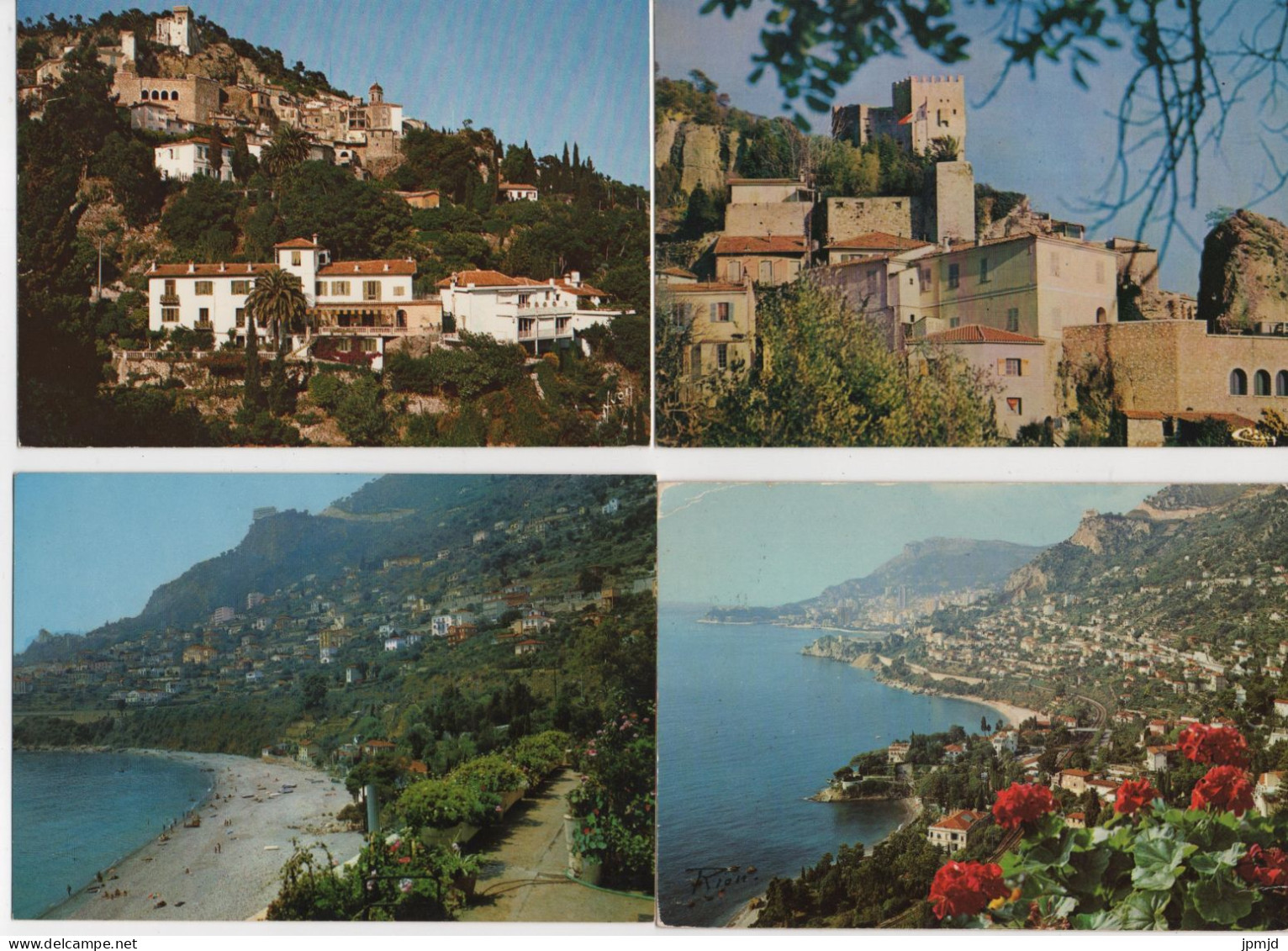 06 - ROQUEBRUNE CAP MARTIN - Lot De 20 Cartes Postales Format 10.5 X 15 Cm En Tbe - (R011) - Roquebrune-Cap-Martin