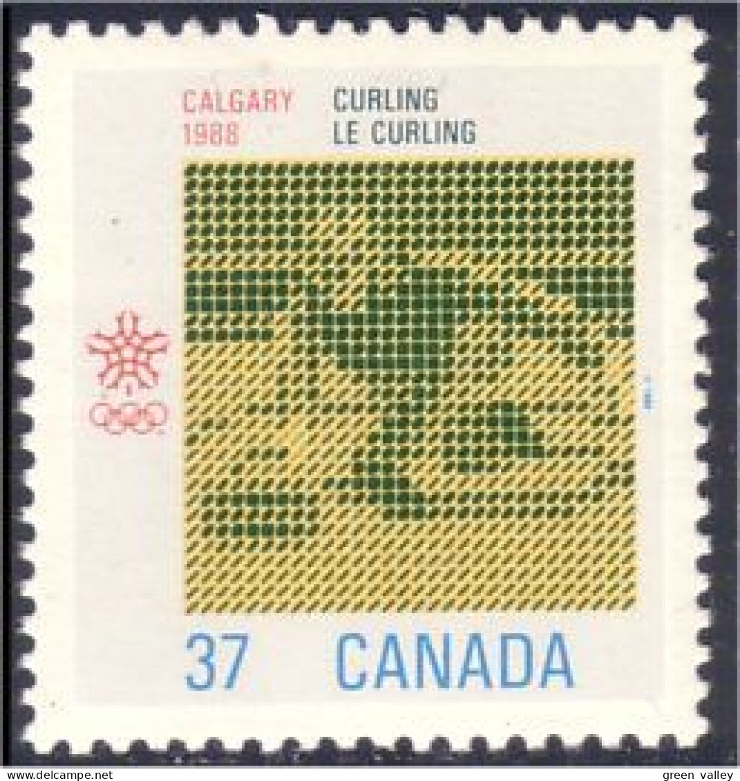 Canada Curling Calgary 88 MNH ** Neuf SC (C11-96b) - Invierno