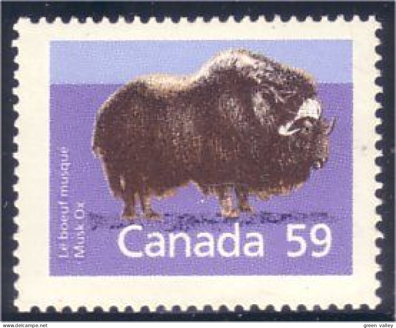 Canada Musk Ox Boeuf Musque MNH ** Neuf SC (C11-74a) - Neufs