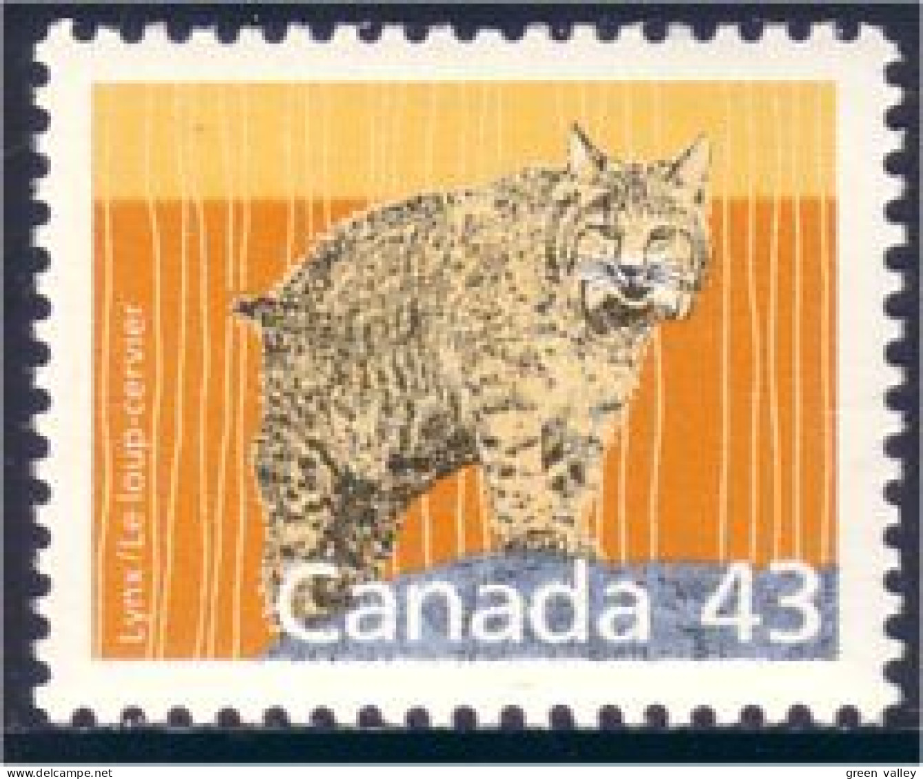 Canada Lynx MNH ** Neuf SC (C11-70c) - Big Cats (cats Of Prey)