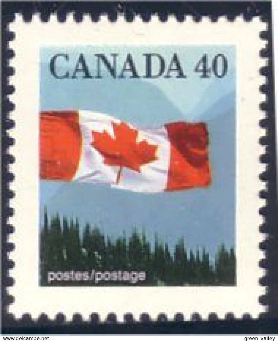 Canada Drapeau Flag 40c Carnet MNH ** Neuf SC (C11-69asb) - Stamps