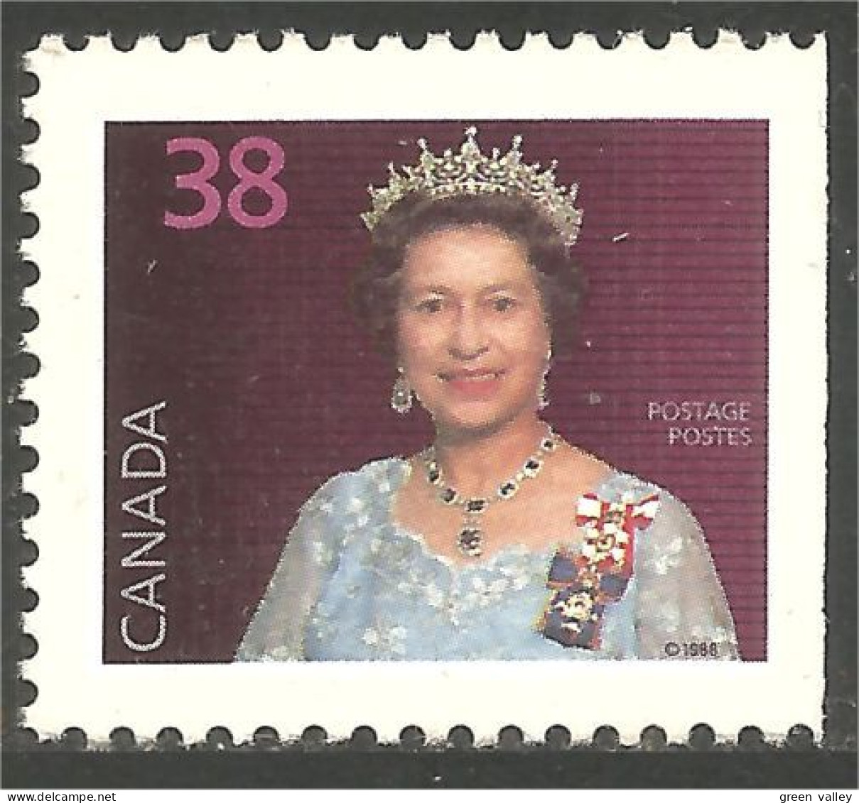 Canada QE II 38c MNH ** Neuf SC (C11-64asd) - Neufs