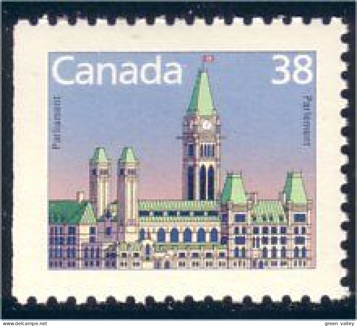 Canada Parlement 38c Parliament MNH ** Neuf SC (C11-65asg) - Neufs