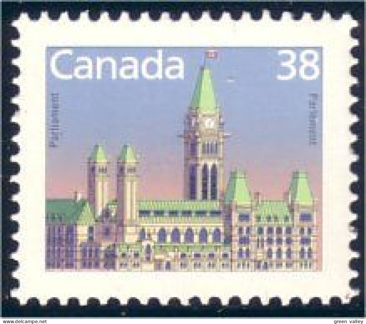 Canada Parlement 38c Parliament MNH ** Neuf SC (C11-65) - Unused Stamps