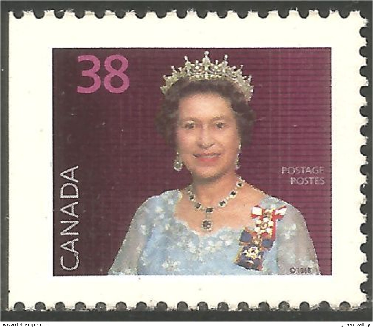 Canada QE II 38c MNH ** Neuf SC (C11-64asg) - Ongebruikt