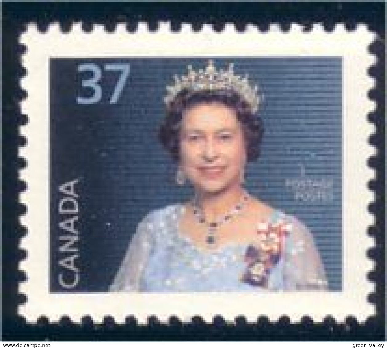 Canada QE II 37c MNH ** Neuf SC (C11-62b) - Königshäuser, Adel