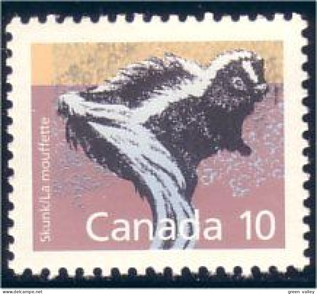 Canada Skunk Mouffette Blaireau MNH ** Neuf SC (C11-60b) - Sonstige & Ohne Zuordnung