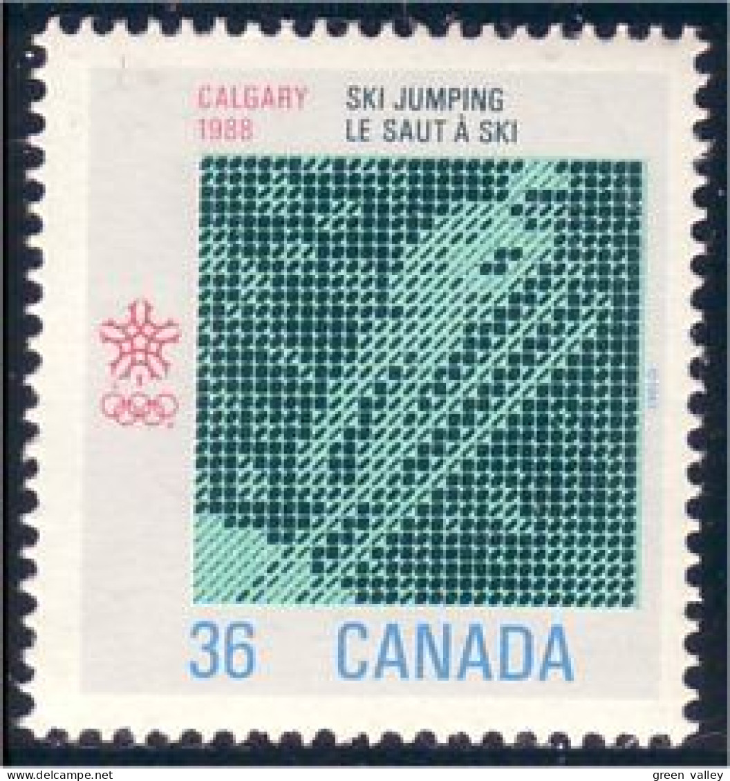 Canada Saut Ski Jump Calgary 88 MNH ** Neuf SC (C11-53b) - Skisport