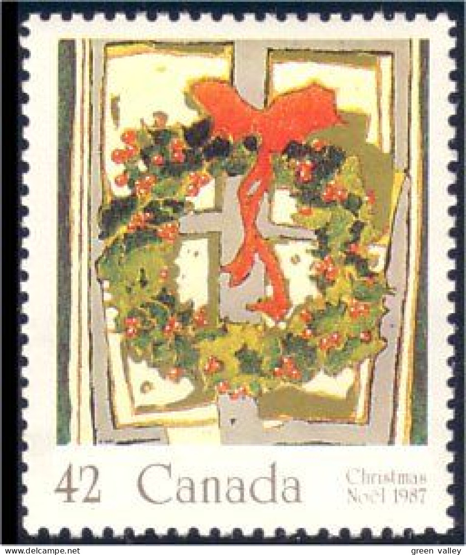 Canada Noel Christmas 1987 Sapin MNH ** Neuf SC (C11-49a) - Neufs