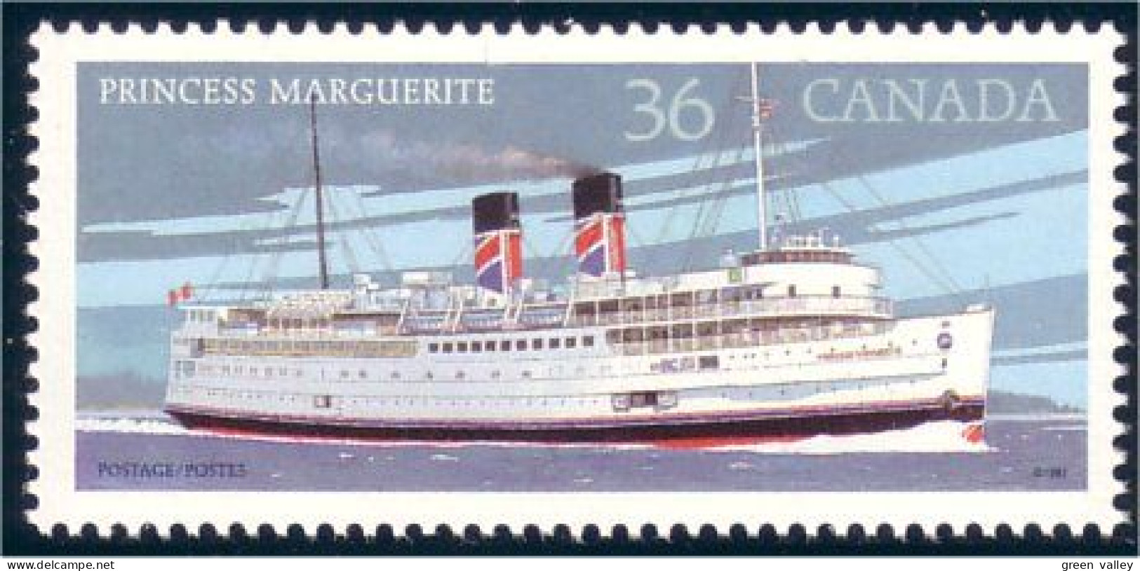Canada Princess Marguerite MNH ** Neuf SC (C11-40a) - Unused Stamps