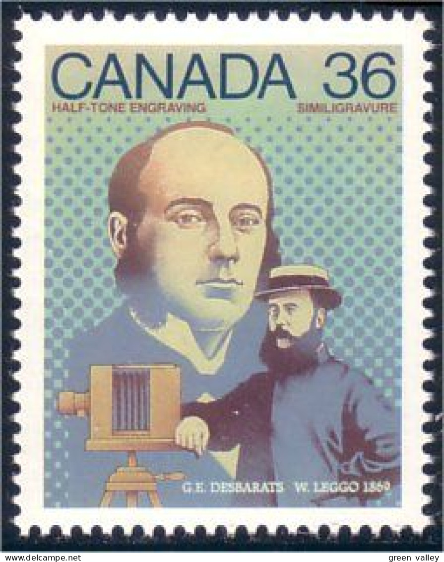 Canada Desbarats Leggo Engraving MNH ** Neuf SC (C11-37b) - Sonstige & Ohne Zuordnung