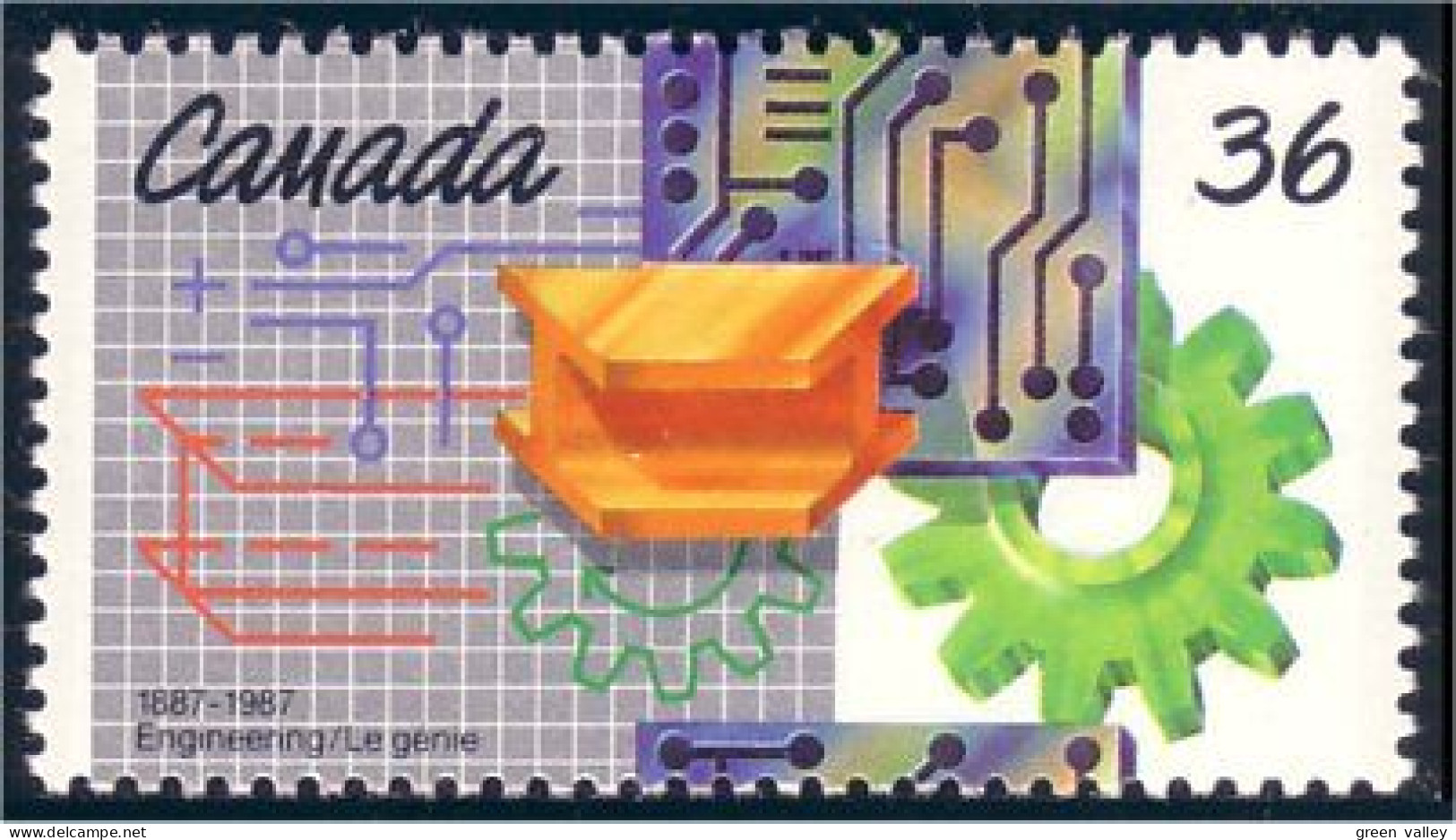 Canada Printed Circuits Imprimes MNH ** Neuf SC (C11-34c) - Autres & Non Classés