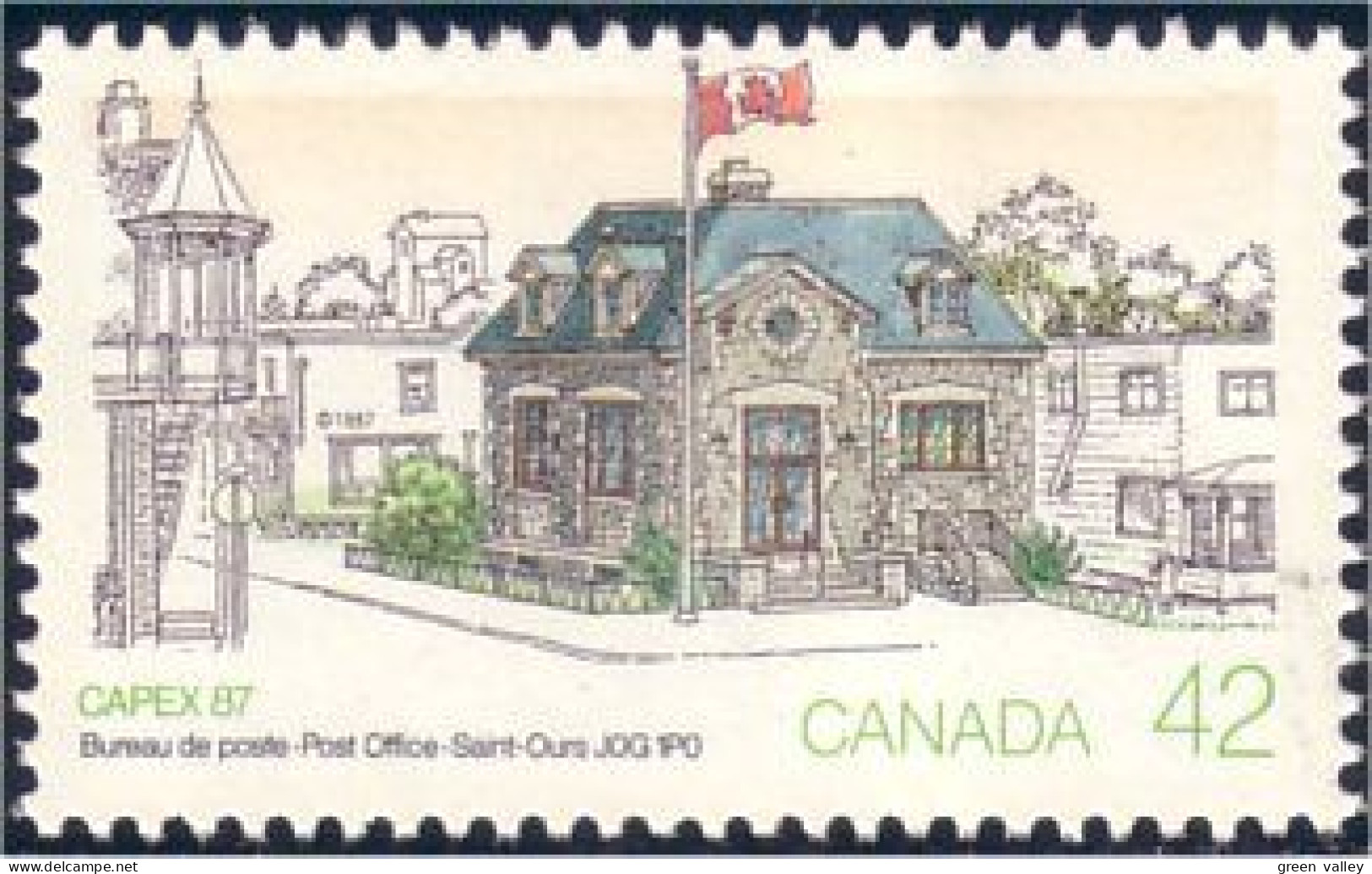 Canada Saint-Ours Post Office Capex 87 MNH ** Neuf SC (C11-25Ada) - Unused Stamps