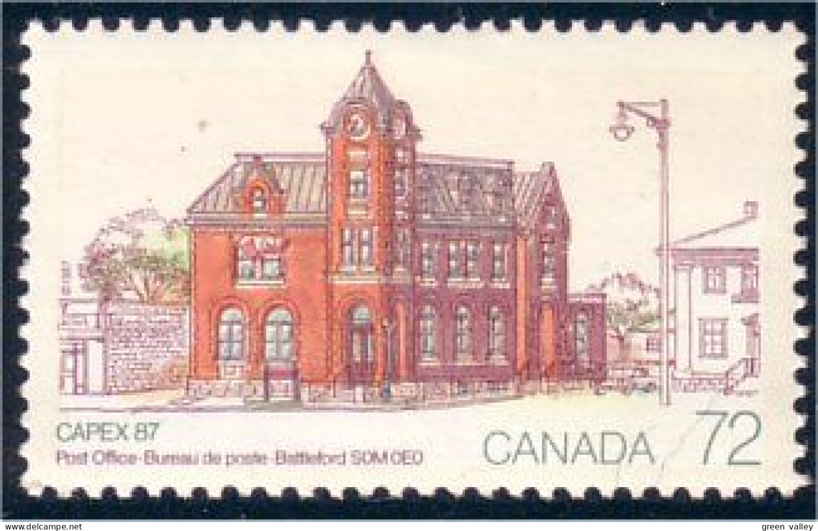 Canada Battleford Post Office MNH ** Neuf SC (C11-25c) - Sonstige