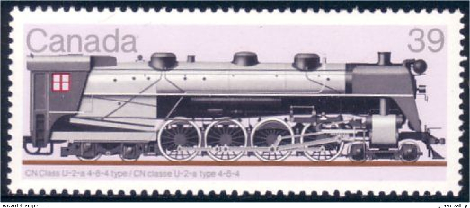 Canada Locomotive Train Railway Zug CN Class U-2-a MNH ** Neuf SC (C11-20b) - Treinen