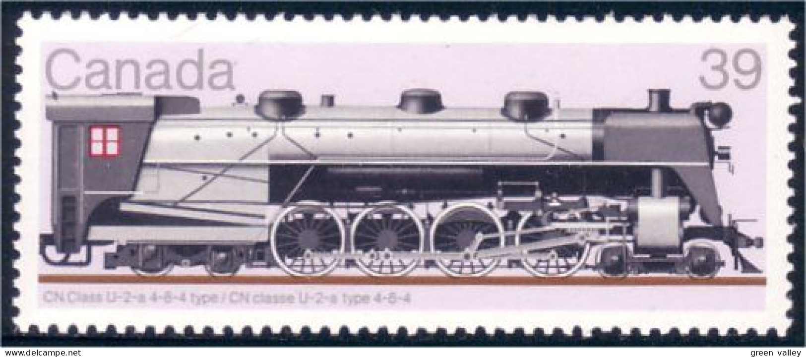 Canada Locomotive Train Railway Zug CN Class U-2-a MNH ** Neuf SC (C11-20a) - Ungebraucht