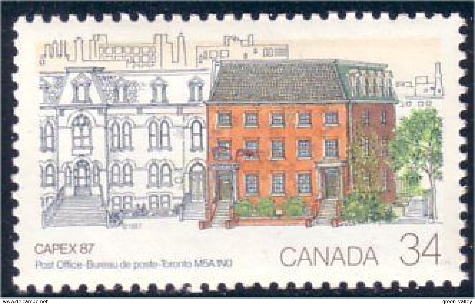 Canada Toronto Post Office MNH ** Neuf SC (C11-22a) - Unused Stamps
