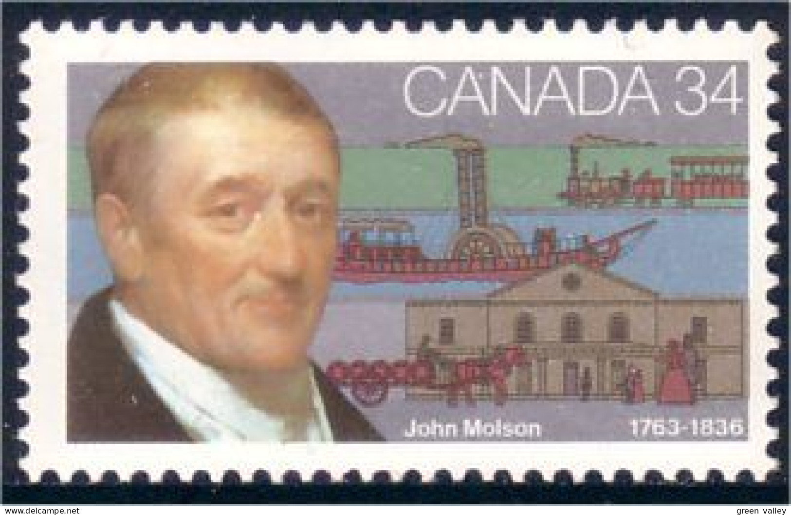 Canada John Molson Brasserie Brewery MNH ** Neuf SC (C11-17c) - Beers