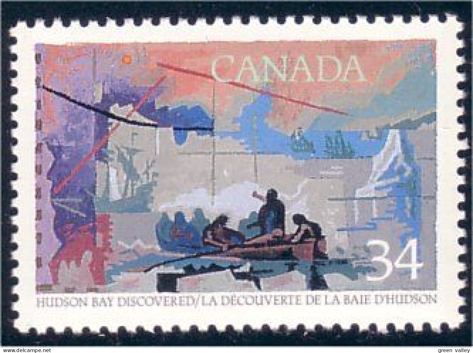 Canada Henry Hudson Explorer MNH ** Neuf SC (C11-07c) - Geography