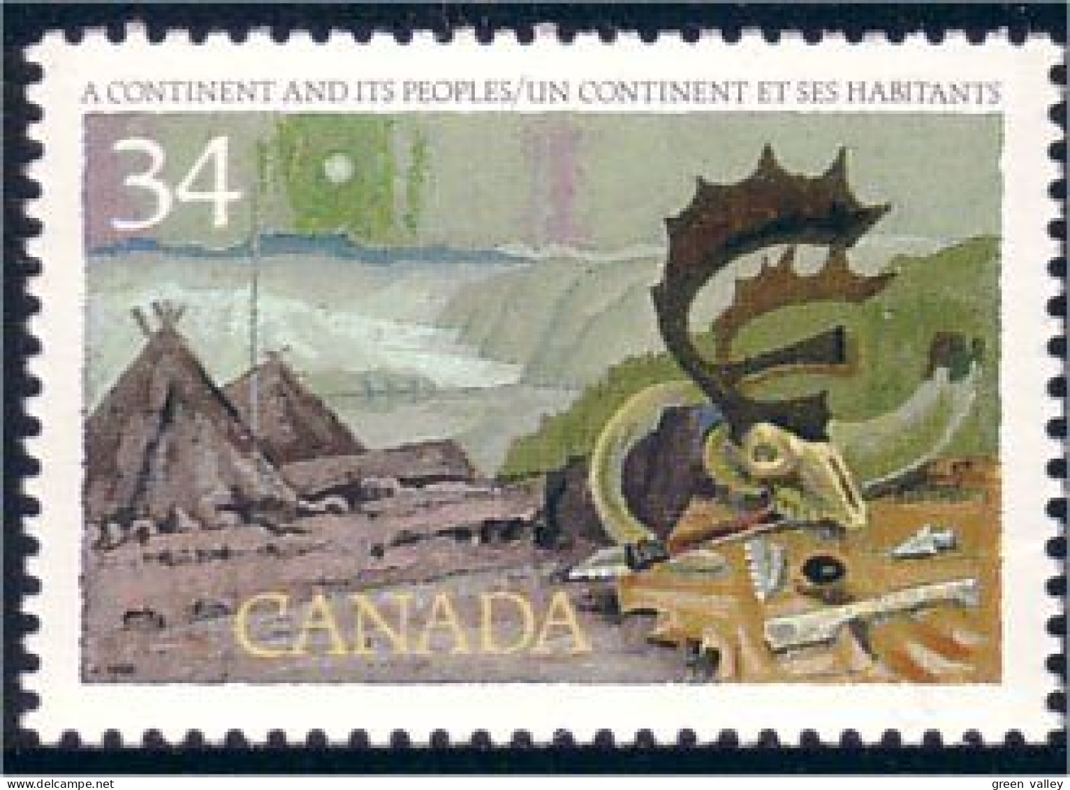 Canada Premieres Nations First Peoples MNH ** Neuf SC (C11-04b) - Indiani D'America