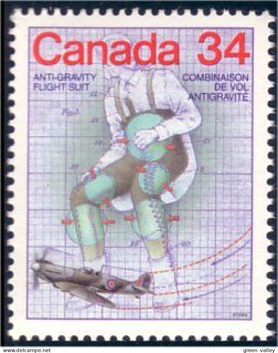 Canada Combinaison De Vol Anti-gravity Suit MNH ** Neuf SC (C11-01c) - Sonstige & Ohne Zuordnung