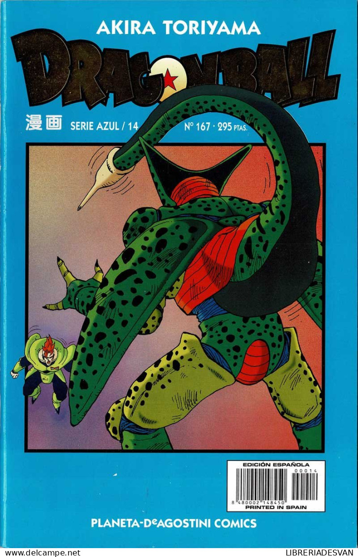 Dragon Ball No 14/167. Serie Azul - Akira Toriyama - Autres & Non Classés