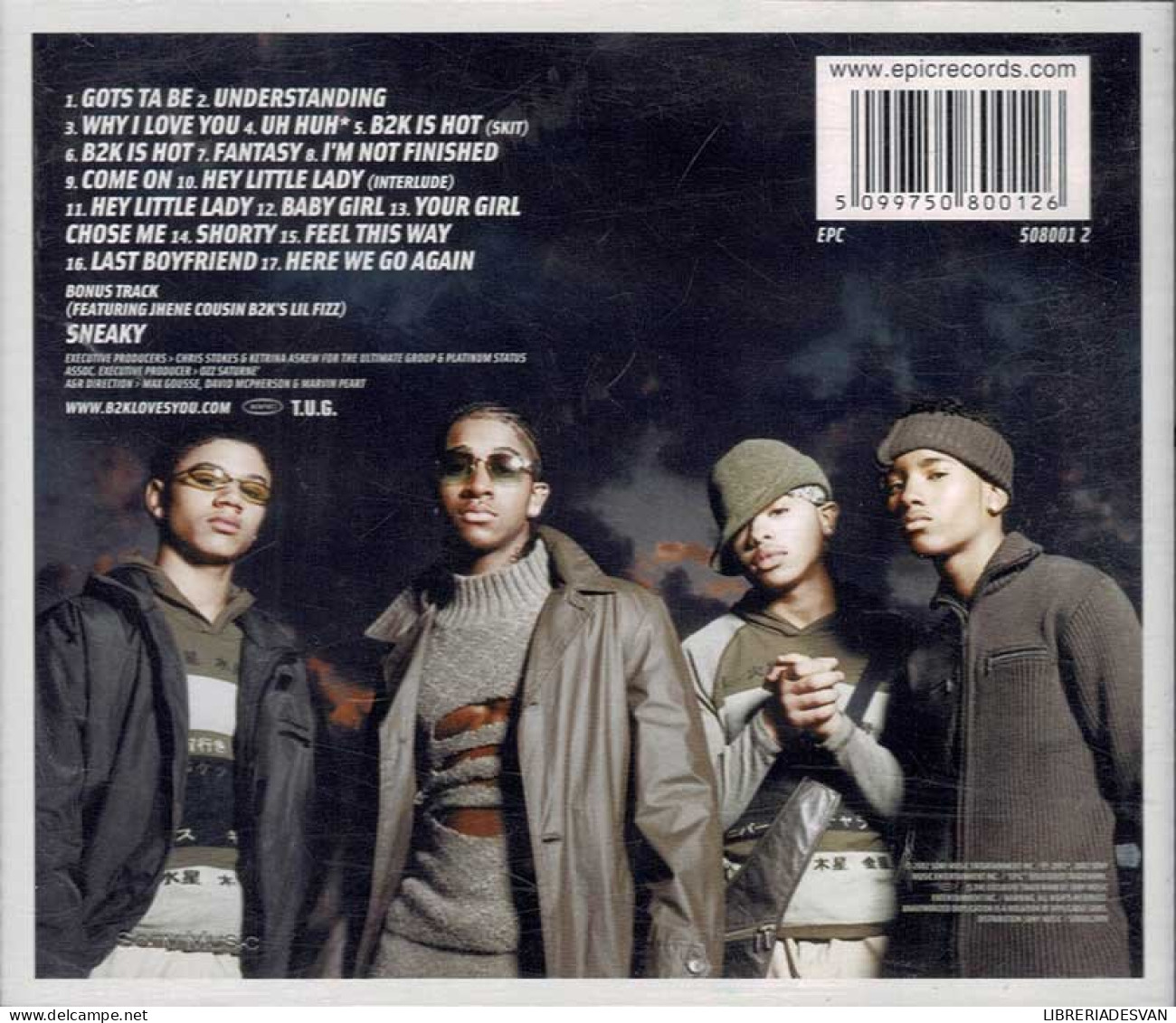 B2k - B2k. CD - Jazz