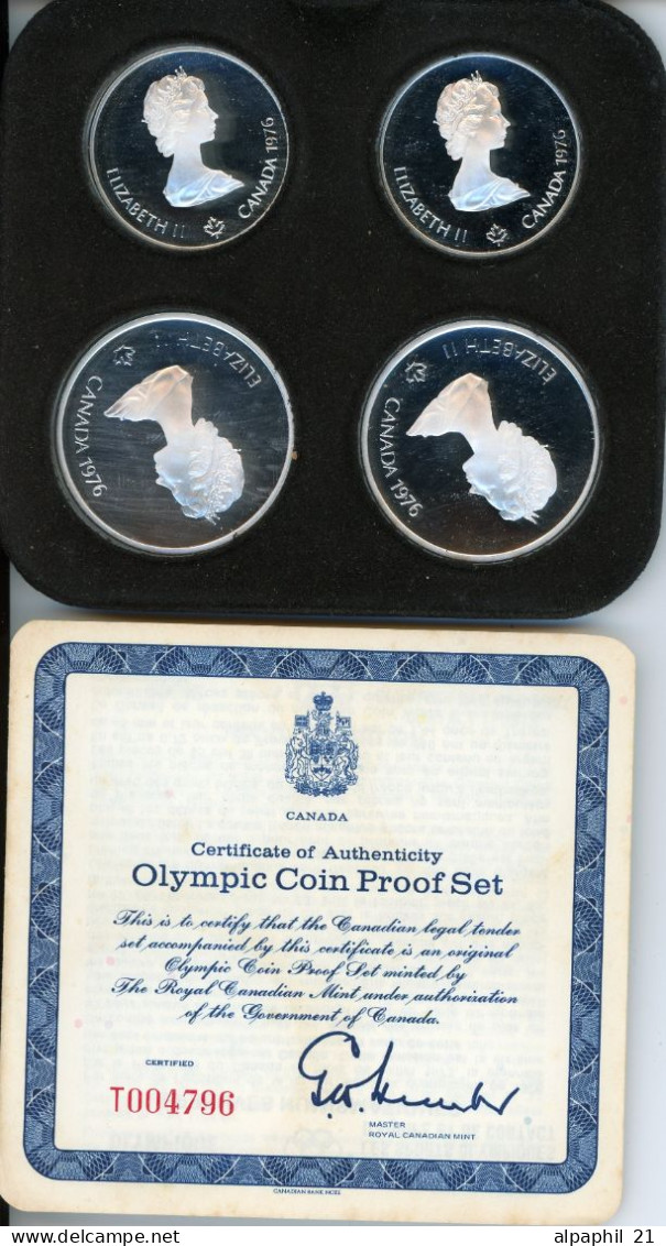 1976 Canadian Montreal Olympic Silver Coin Set - Series VI - 4.32 Troy Oz Silver - Canada