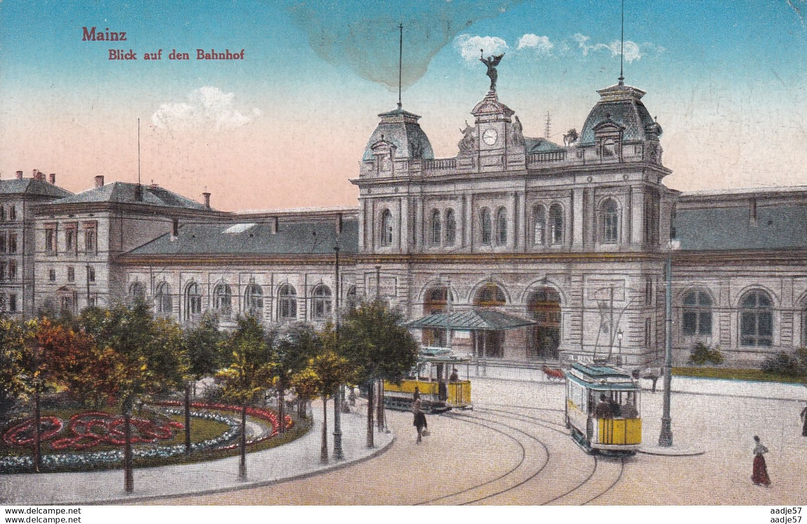 MAINZ Am Rhein - Hauptbahnhof Strassenbahn Tramway - Tram