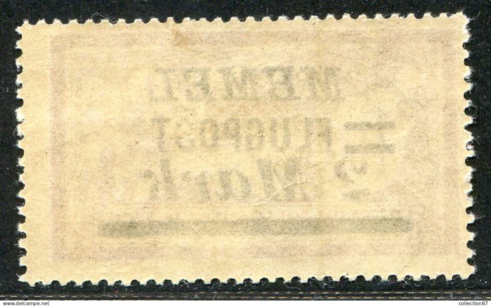 REF 090 > MEMEL < Yv PA N° 24 Ø < Oblitéré Dos Visible - Used Ø Air Mail - Gebruikt