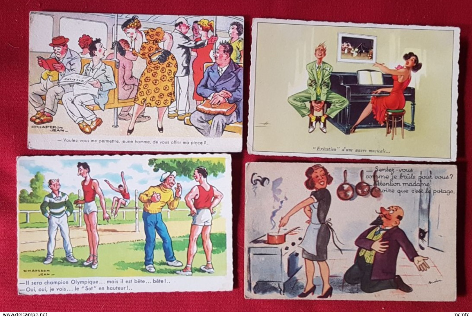 10 Cartes - Fantaisies, Humour , Humoristique - Humour