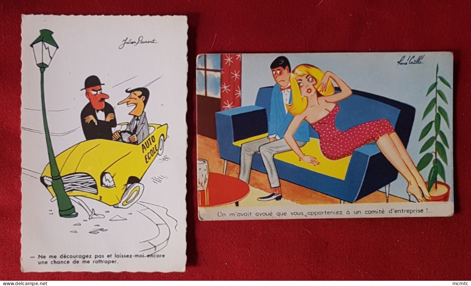 10 Cartes - Fantaisies, Humour , Humoristique - Humour